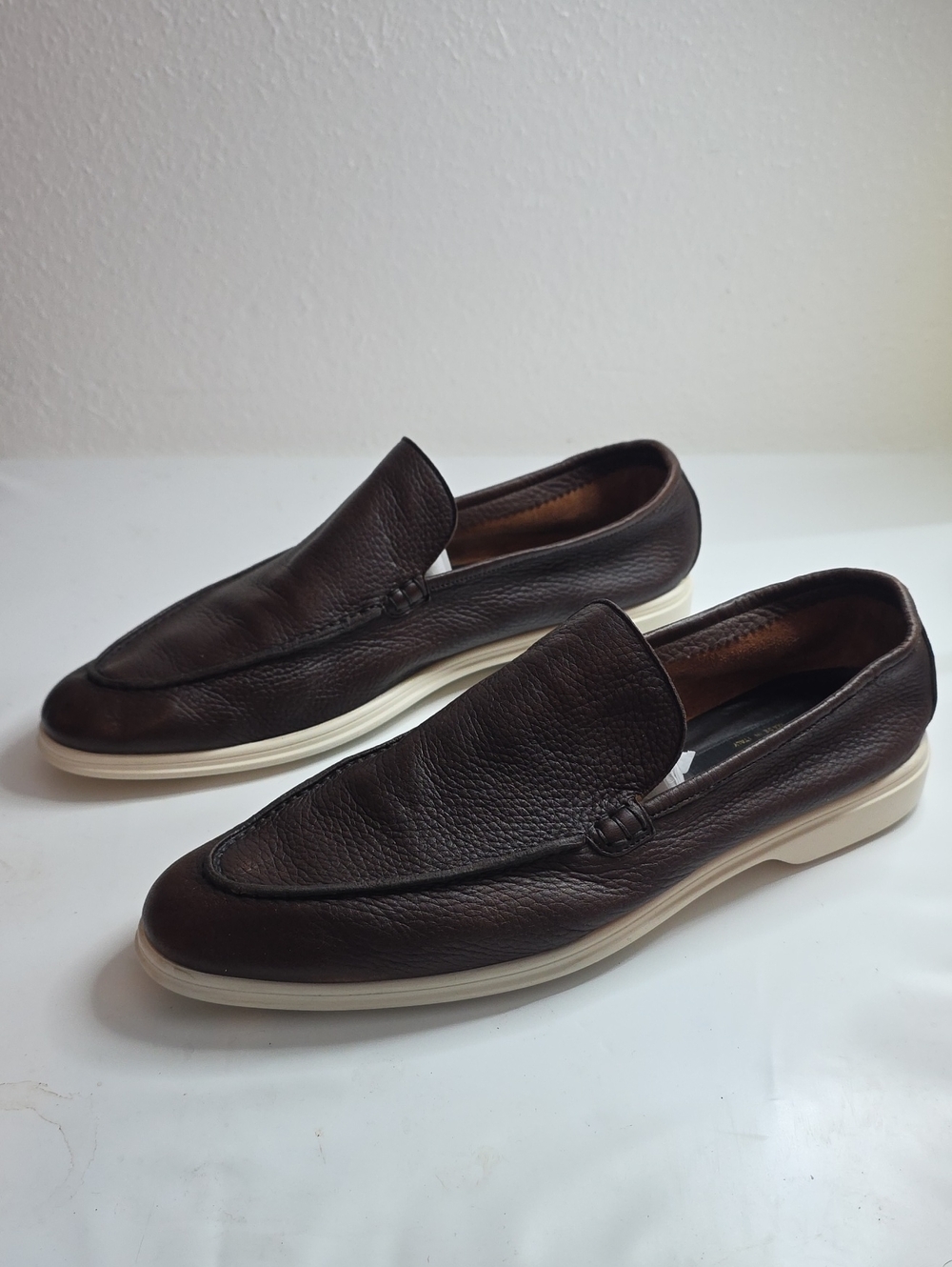 TO BOOT NEW YORK ADAM DERRICK FORZA DEER SKIN ULTRA SOFT LEATHER MENS 13 VGUC